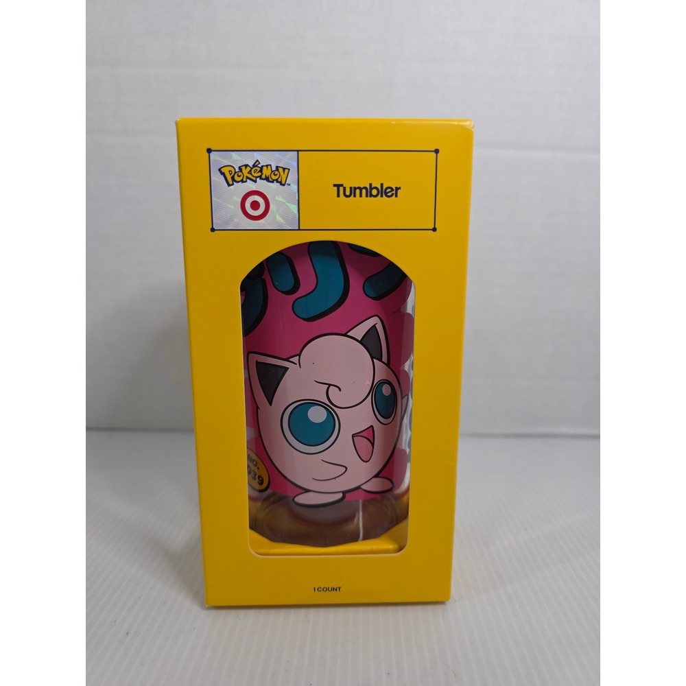 Pokemon Tumbler OS Pink New With Imperfections Jigglypuff Target 2026